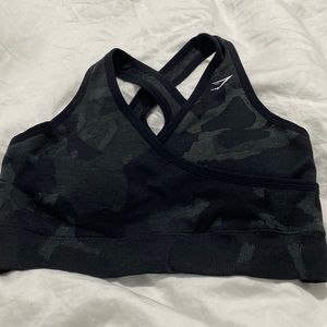 Gymshark adapt camo seamless sports bra